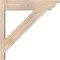 Ekena Millwork Traditional Smooth Traditional Outlooker, Douglas Fir, 5 1/2"W x 22"D x 22"H OUT06X22X22TRA01SDF - alternate 4